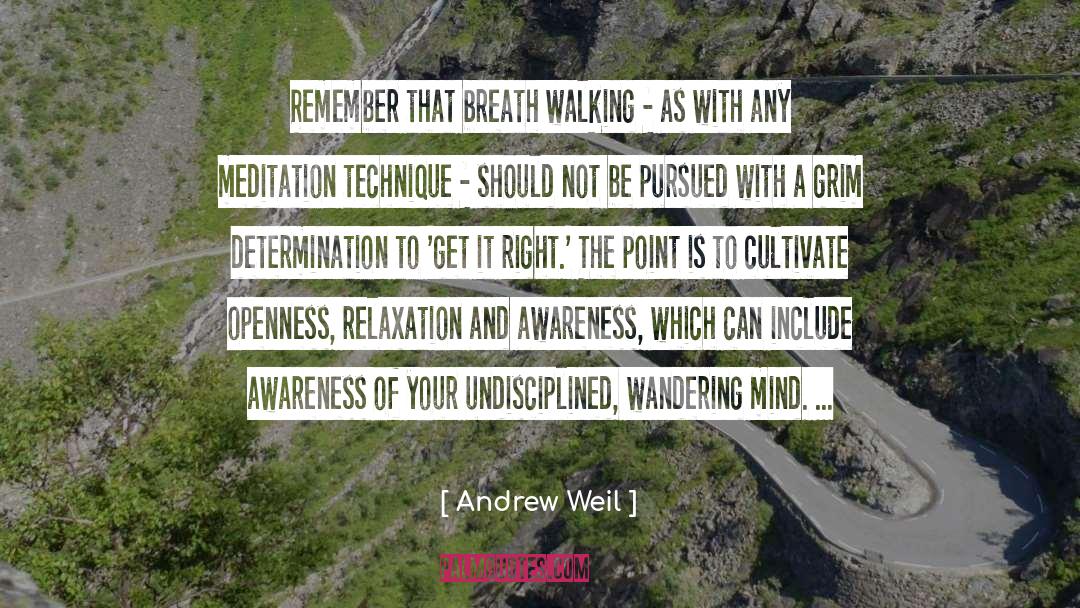 Awareness quotes by Andrew Weil