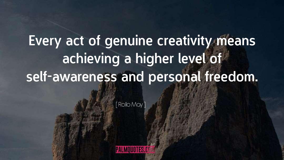 Awareness quotes by Rollo May