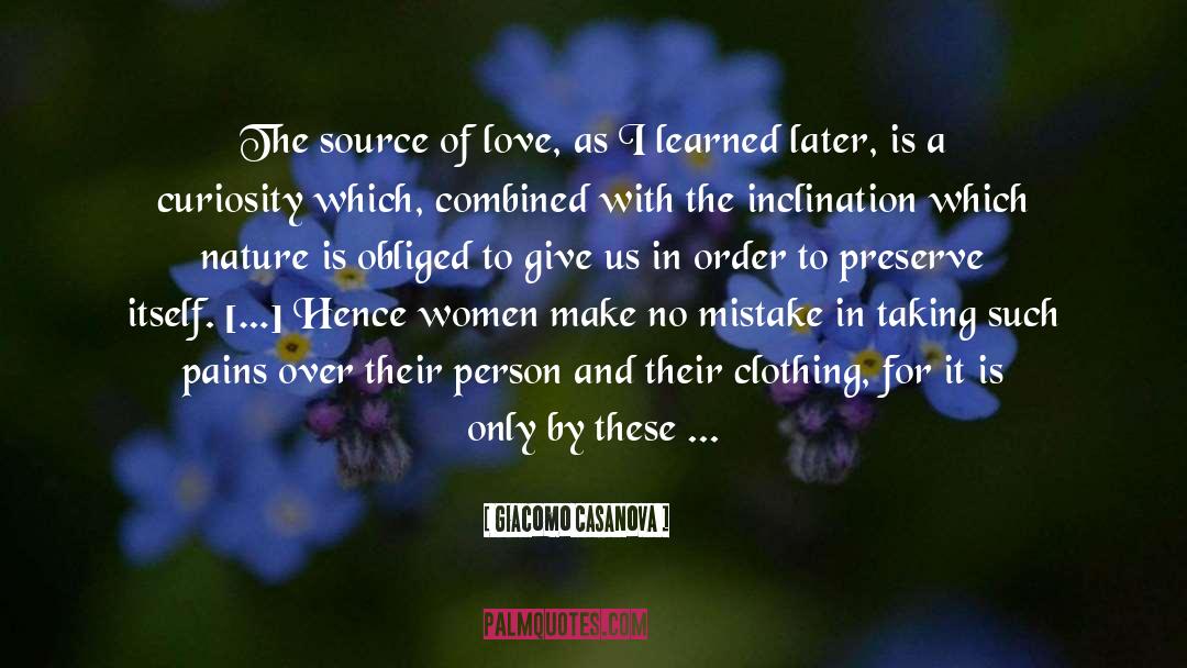 Away From Love quotes by Giacomo Casanova