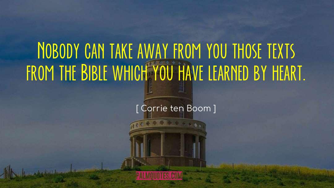 Away From You quotes by Corrie Ten Boom