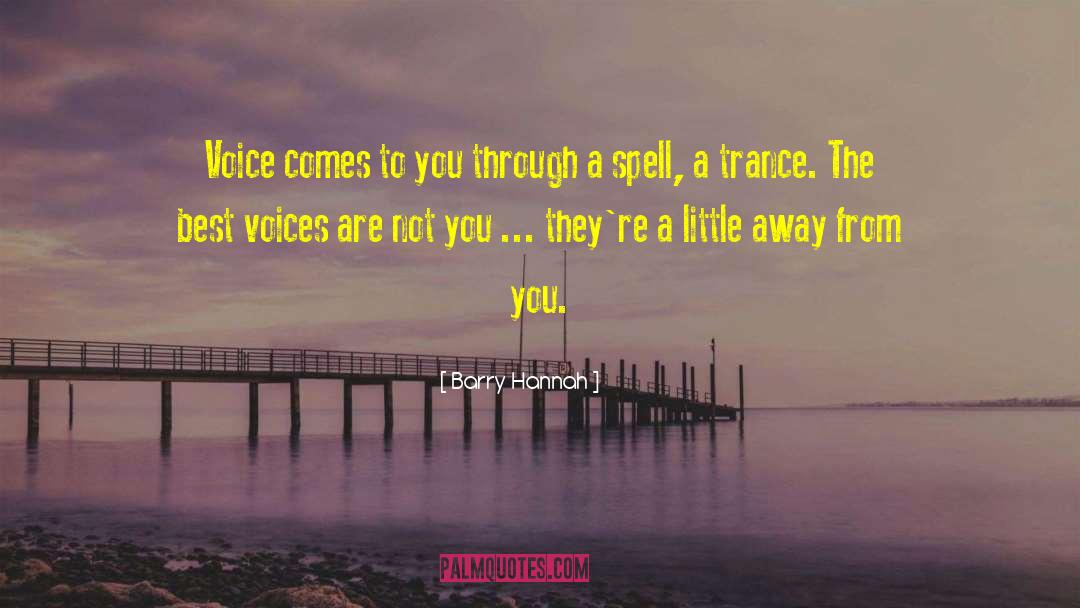 Away From You quotes by Barry Hannah