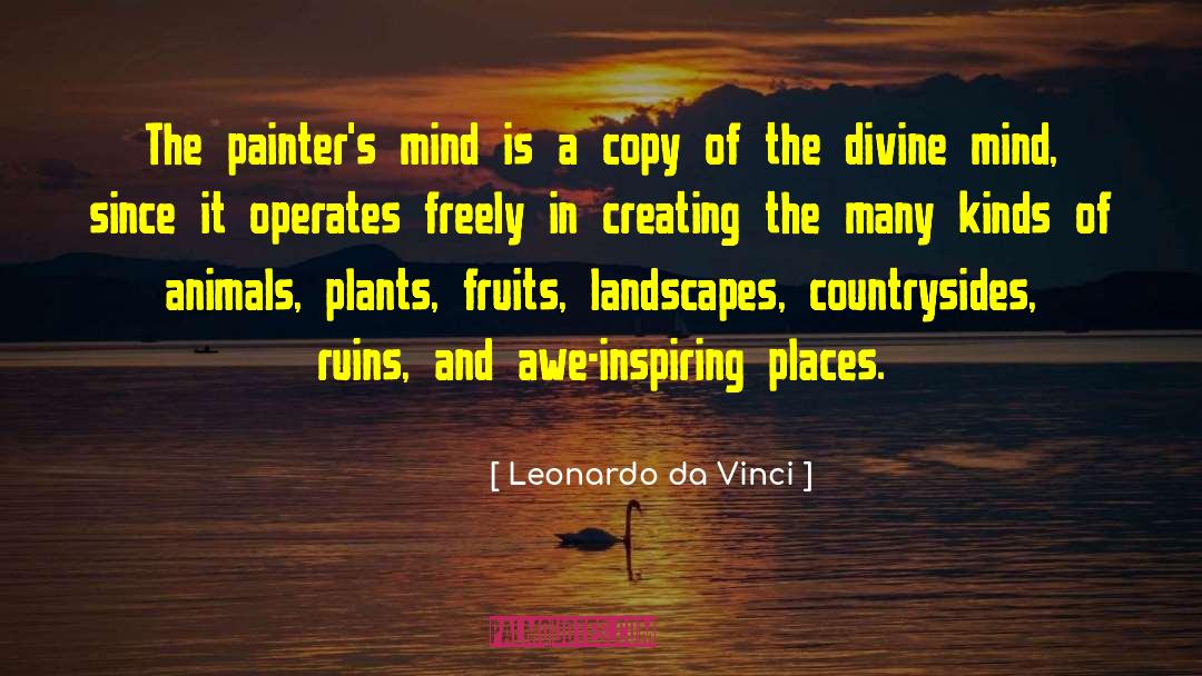 Awe Inspiring quotes by Leonardo Da Vinci
