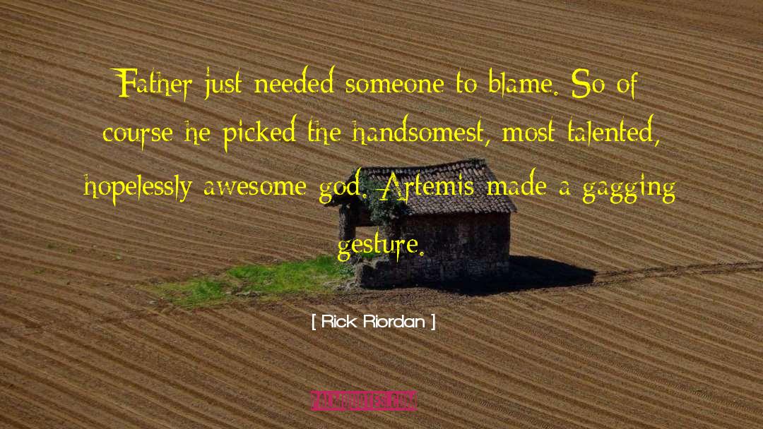 Awesome Father quotes by Rick Riordan