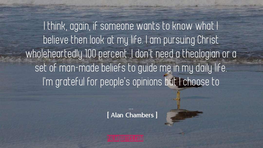 Awesome Guide To Life quotes by Alan Chambers