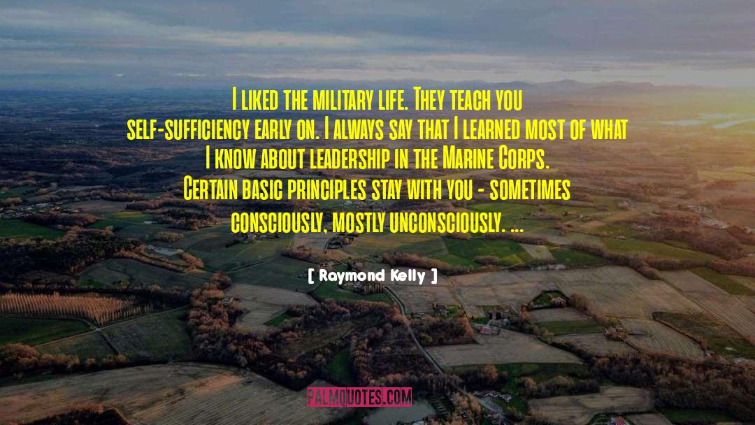Awesome Military Leadership quotes by Raymond Kelly