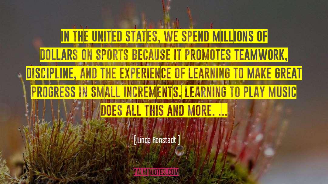 Awesome Sports quotes by Linda Ronstadt