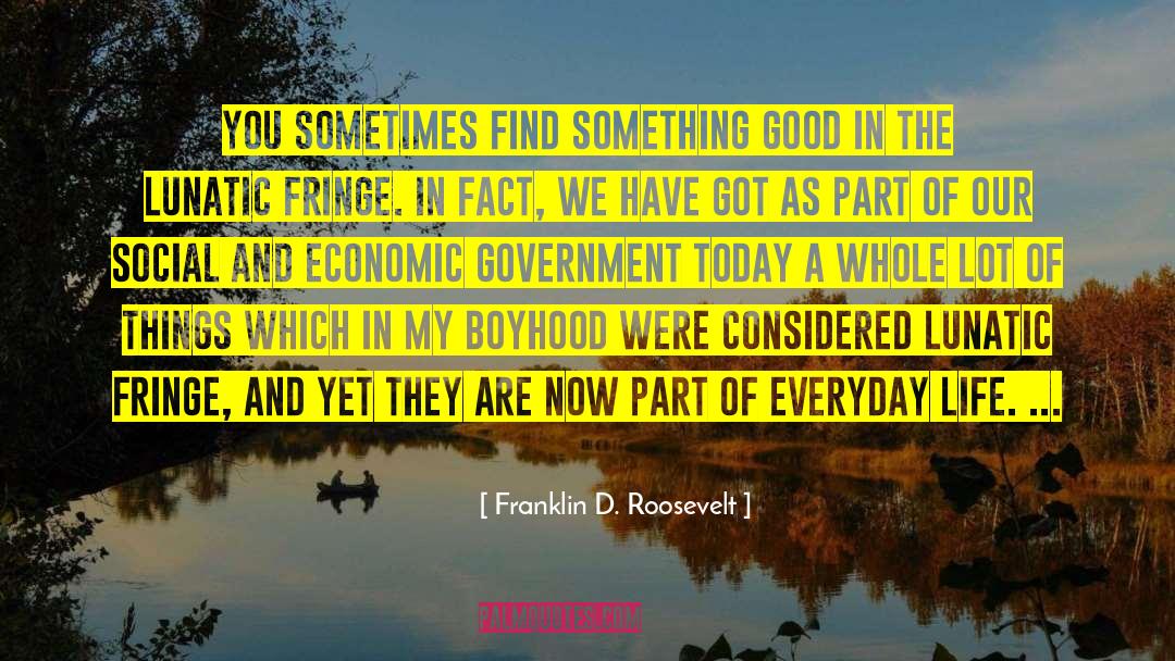 Awesome Things quotes by Franklin D. Roosevelt