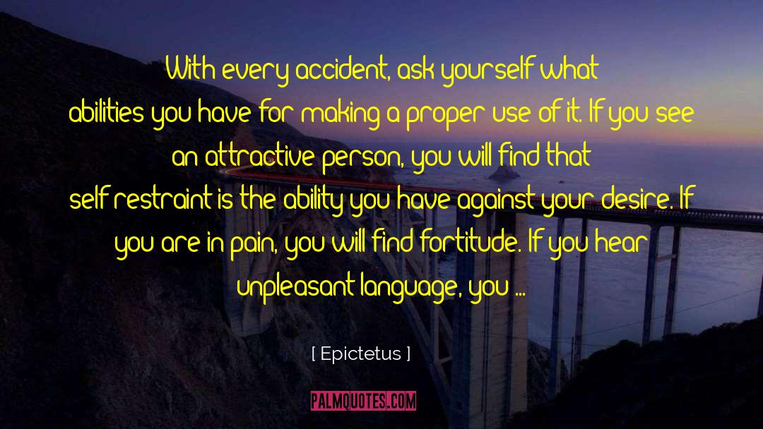 Awesome Things quotes by Epictetus