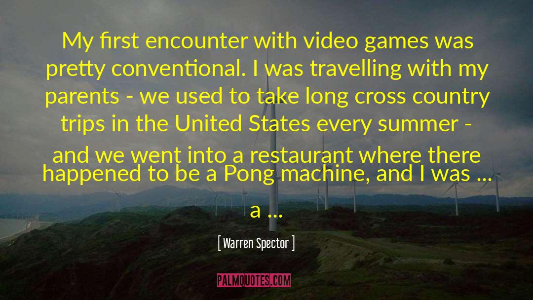 Awesome Travelling quotes by Warren Spector