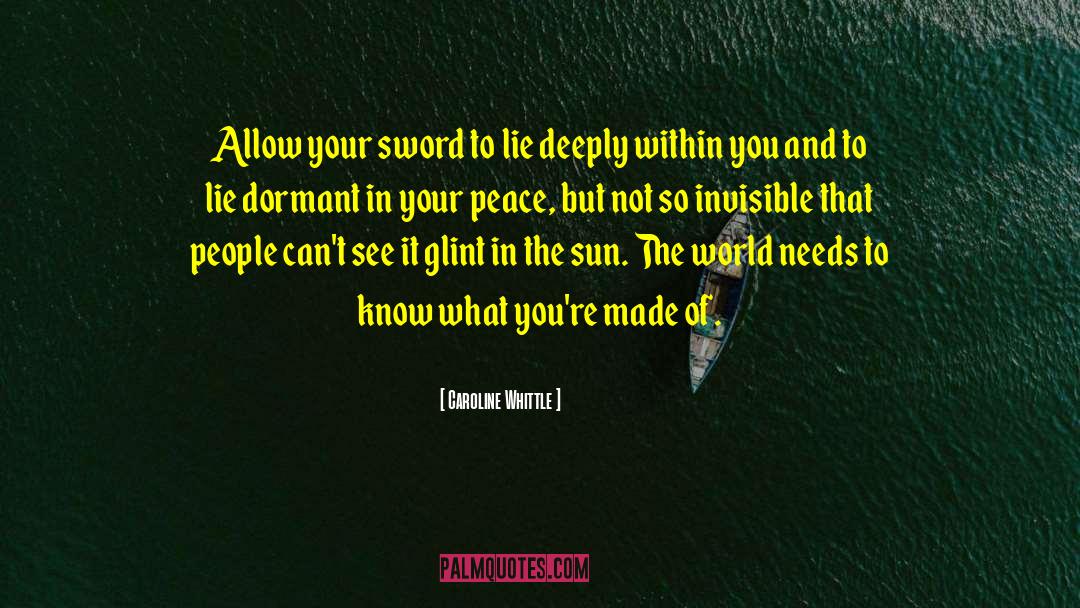 Awesome Women quotes by Caroline Whittle