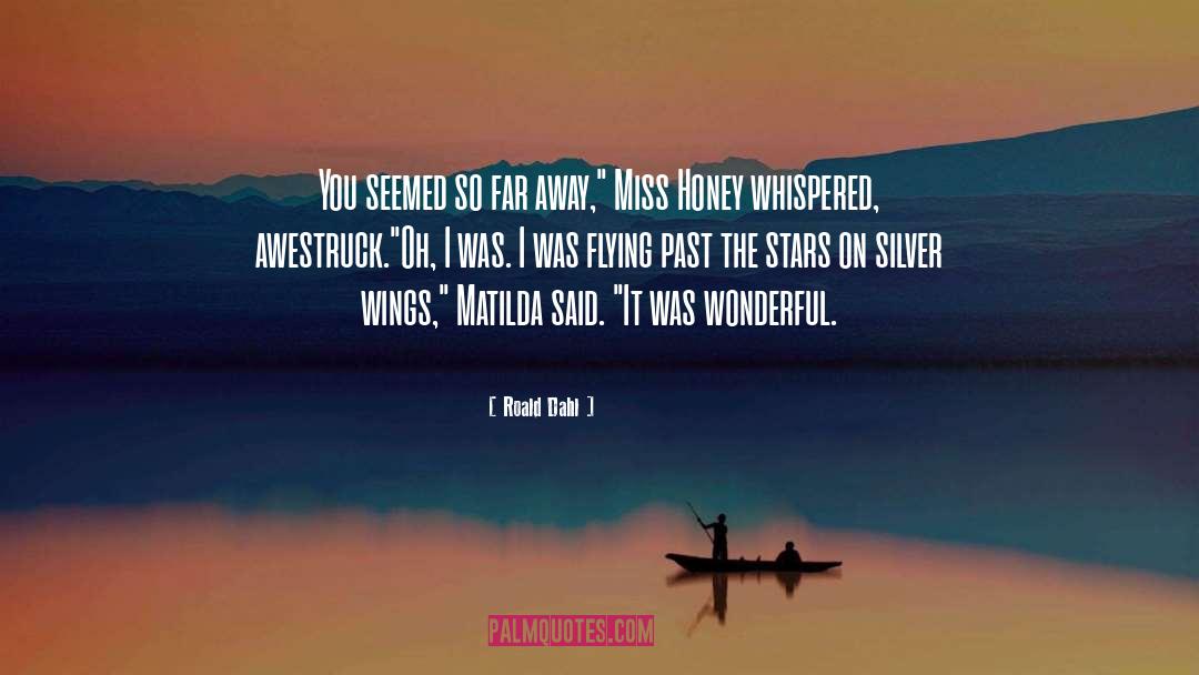 Awestruck quotes by Roald Dahl