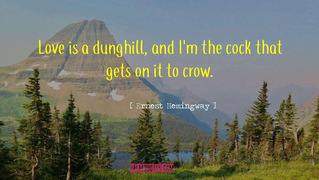 Awkward Love quotes by Ernest Hemingway