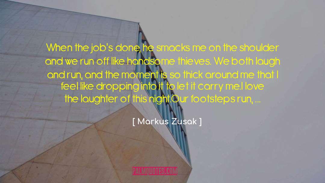 Awkward Silence quotes by Markus Zusak