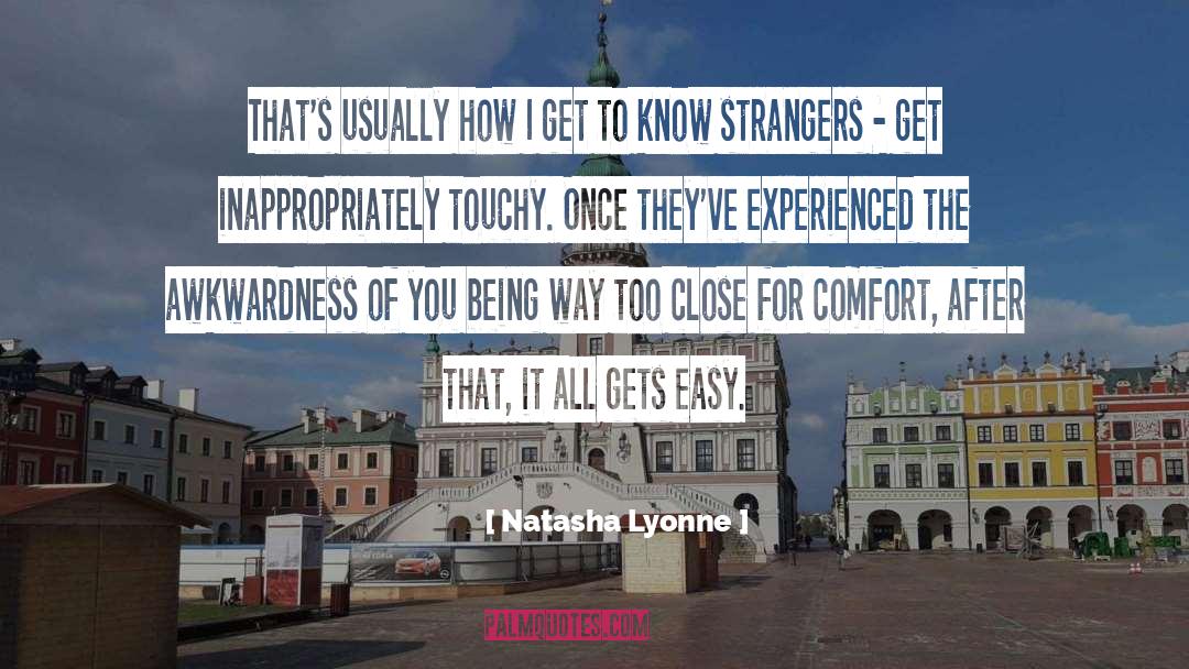 Awkwardness quotes by Natasha Lyonne