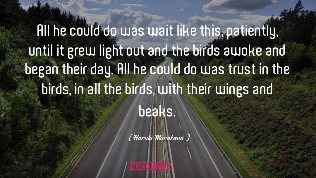 Awoke quotes by Haruki Murakami