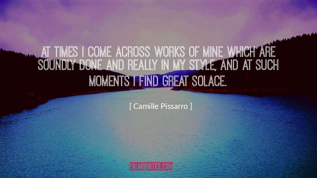 Aww Moments quotes by Camille Pissarro