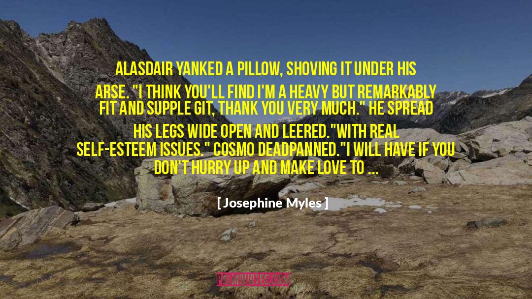 Aww quotes by Josephine Myles