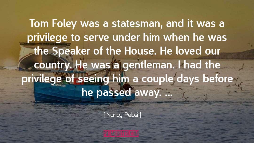 Axel Foley Serge quotes by Nancy Pelosi