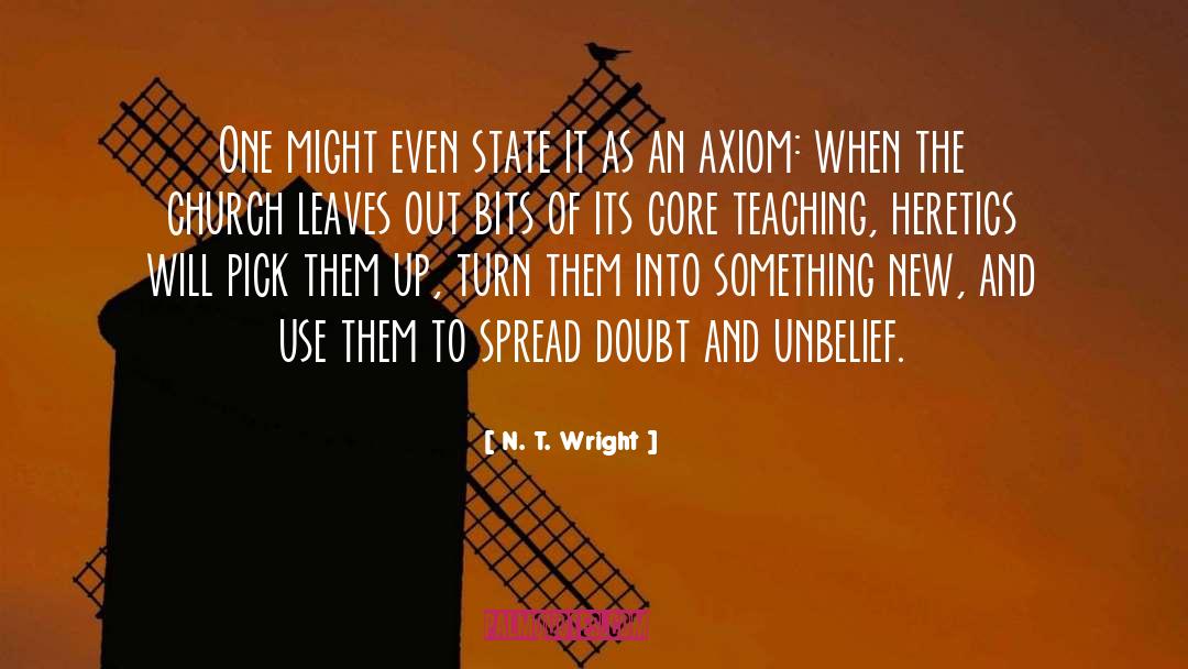 Axiom quotes by N. T. Wright