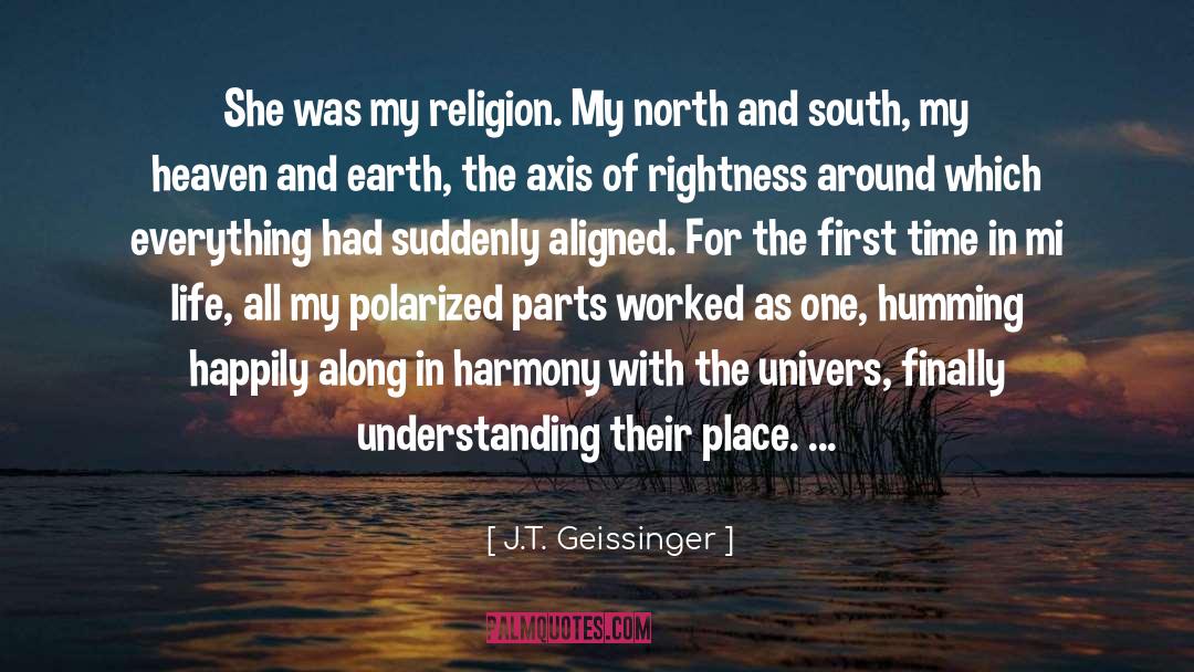 Axis quotes by J.T. Geissinger