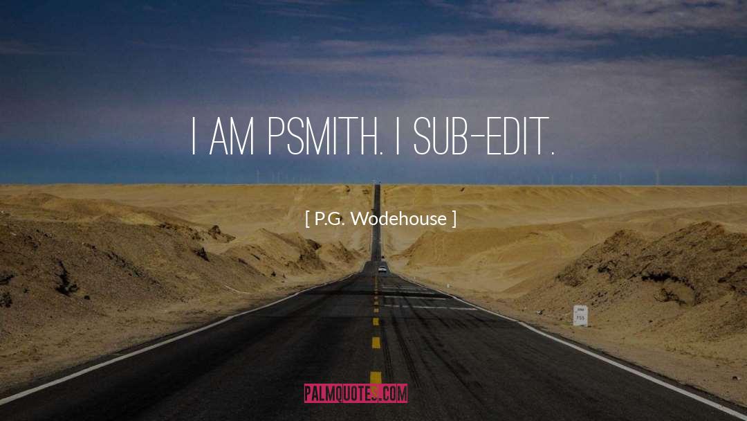 Axmann Edit quotes by P.G. Wodehouse