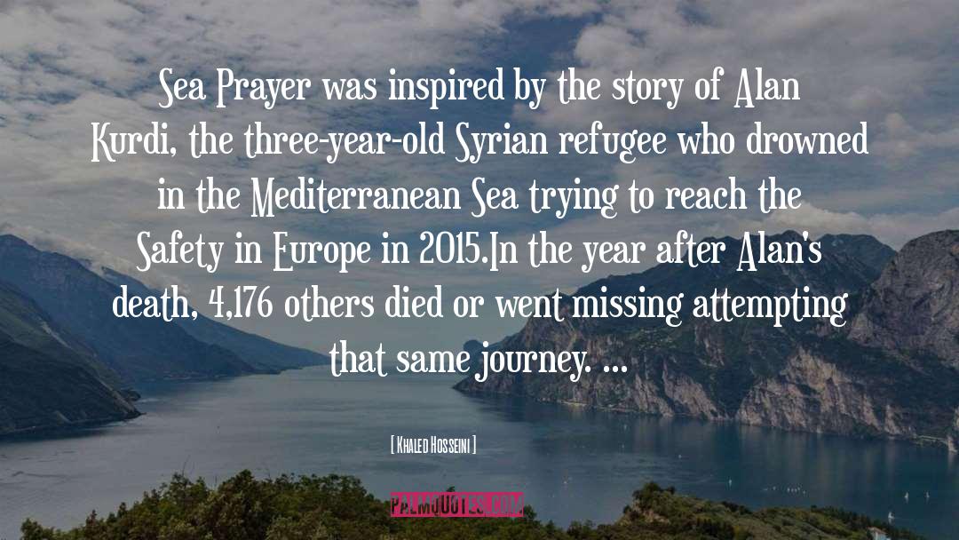 Aylan Kurdi quotes by Khaled Hosseini