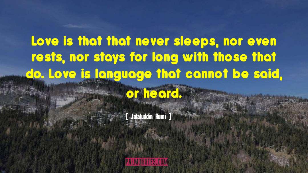 Aymara Language quotes by Jalaluddin Rumi