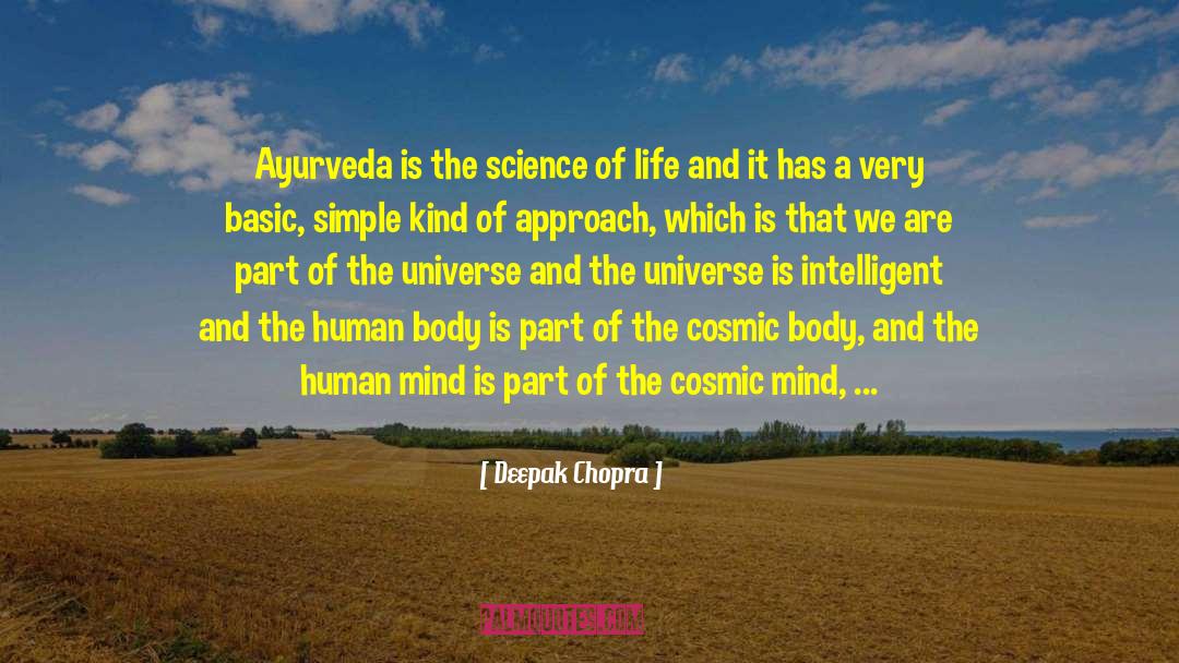 Ayurveda quotes by Deepak Chopra