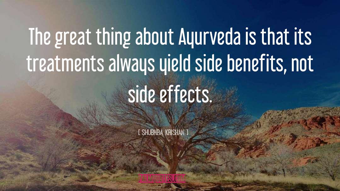 Ayurveda quotes by Shubhra Krishan