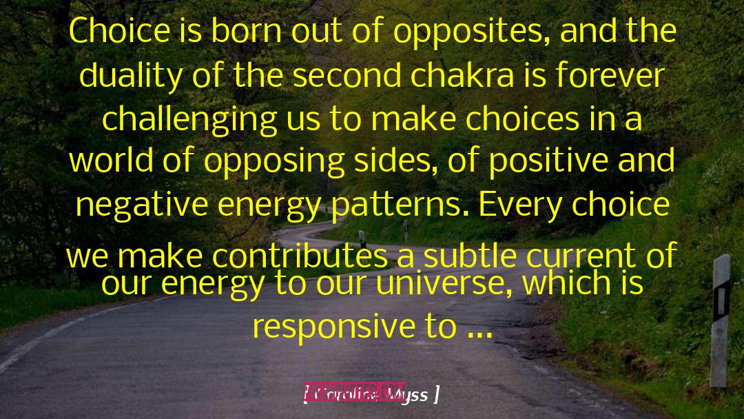 Ayush Chakra quotes by Caroline Myss