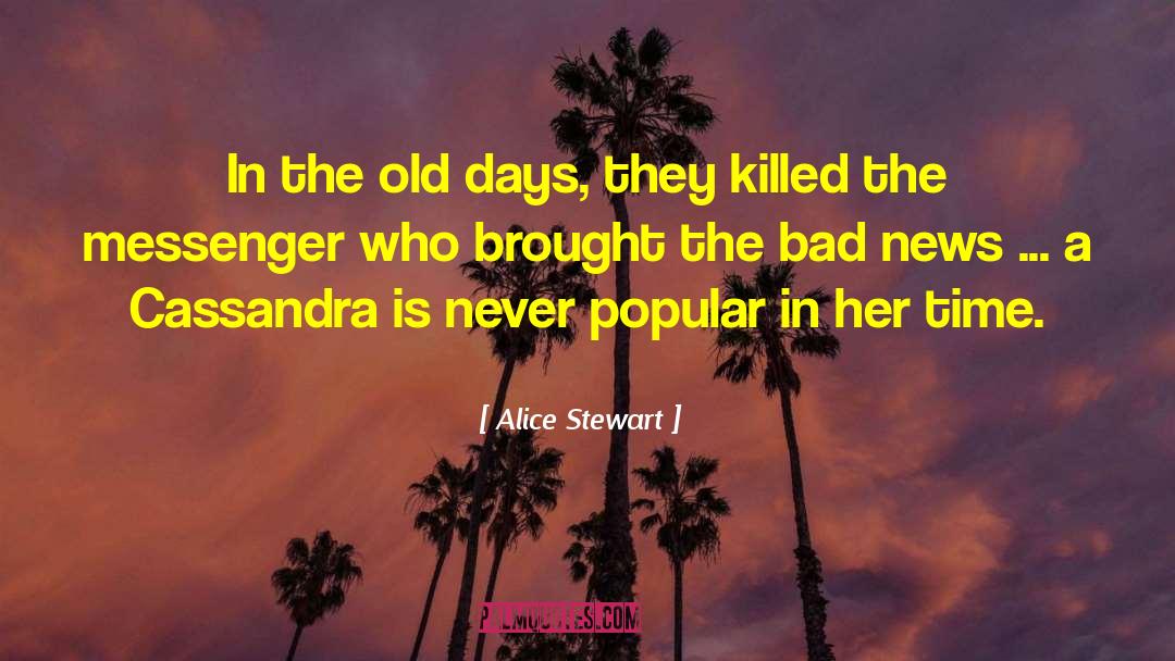 Azadi News quotes by Alice Stewart