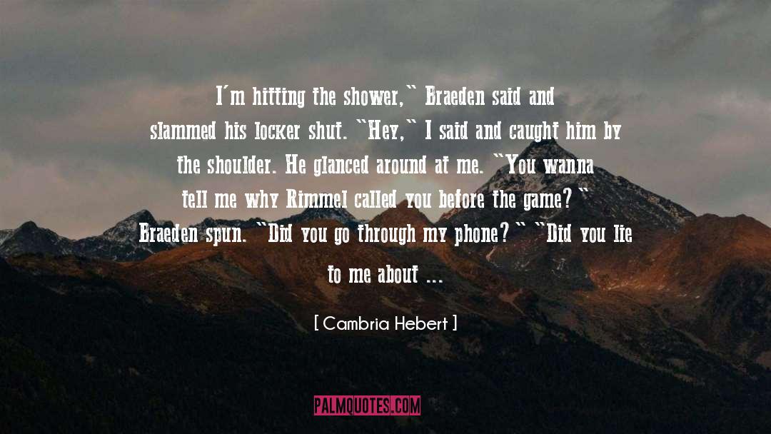 Azeline Hebert quotes by Cambria Hebert