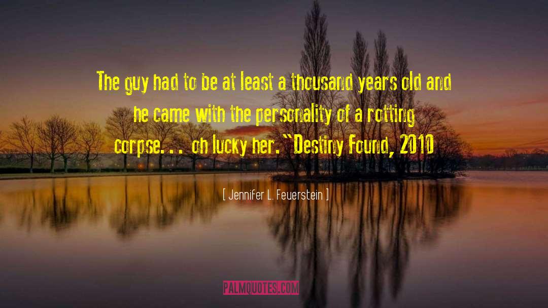 Azriel Feuerstein quotes by Jennifer L. Feuerstein