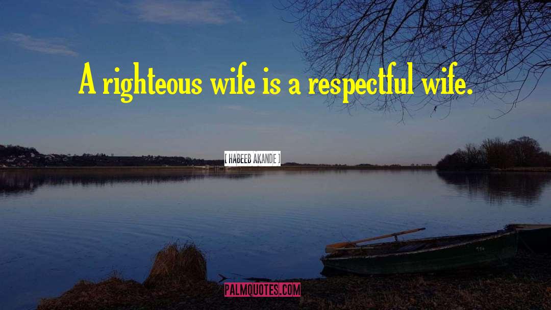 Azubah Wife quotes by Habeeb Akande