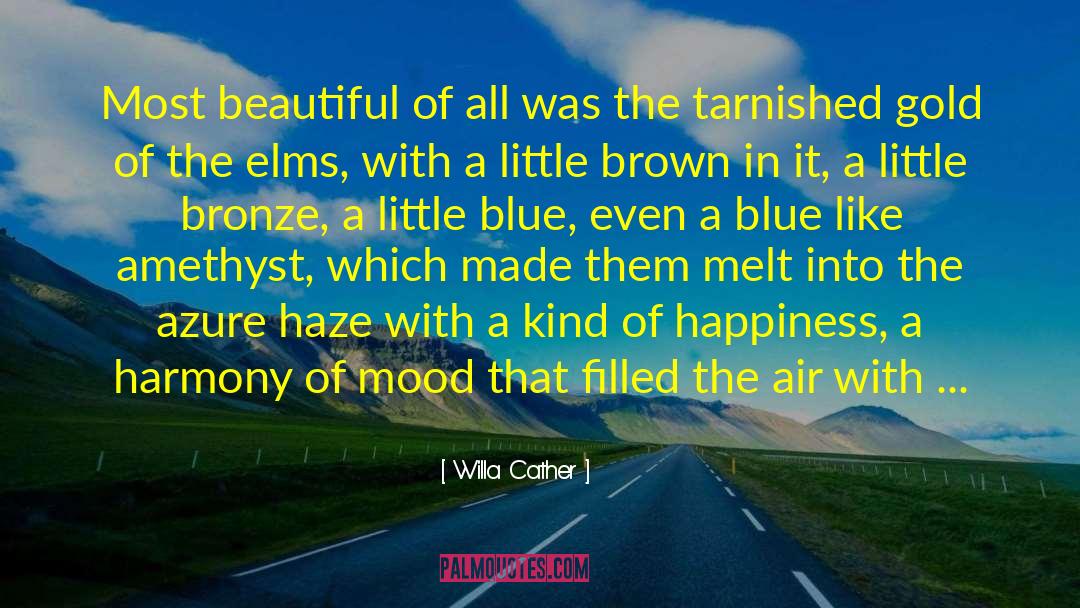 Azure quotes by Willa Cather