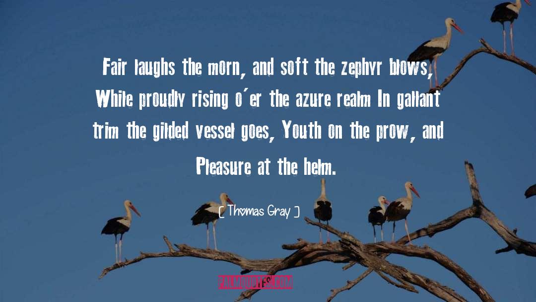 Azure quotes by Thomas Gray