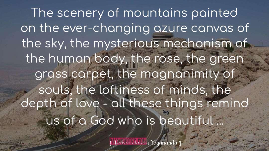 Azure quotes by Paramahansa Yogananda