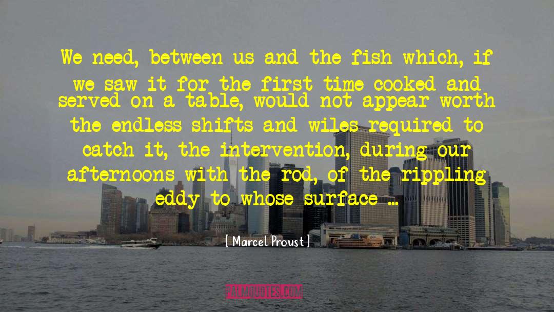 Azure quotes by Marcel Proust