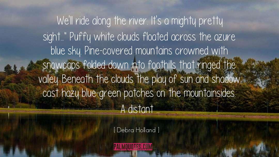 Azure quotes by Debra Holland