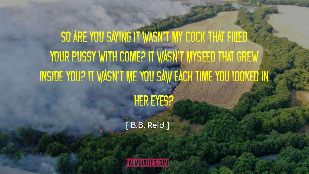 B B quotes by B.B. Reid