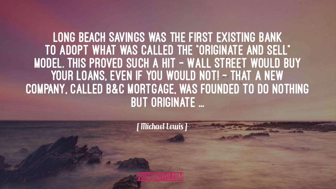 B C Mortgage quotes by Michael Lewis