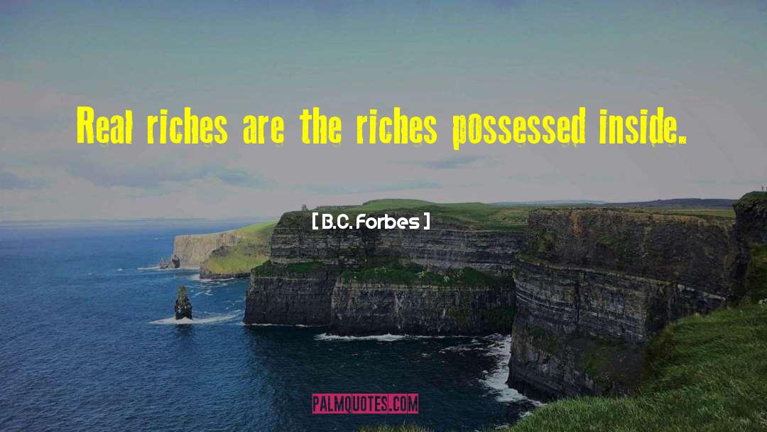 B C Mortgage quotes by B.C. Forbes