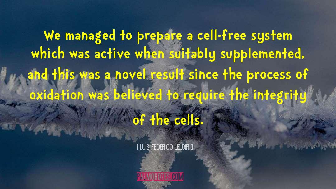 B Cells quotes by Luis Federico Leloir