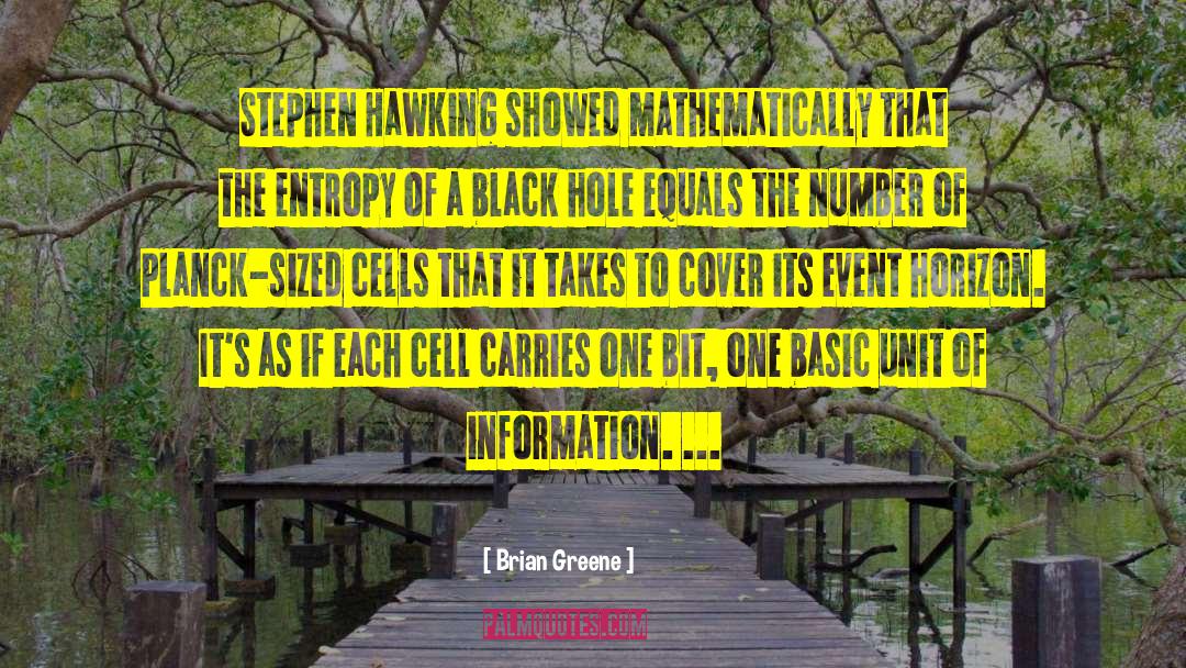 B Cells quotes by Brian Greene