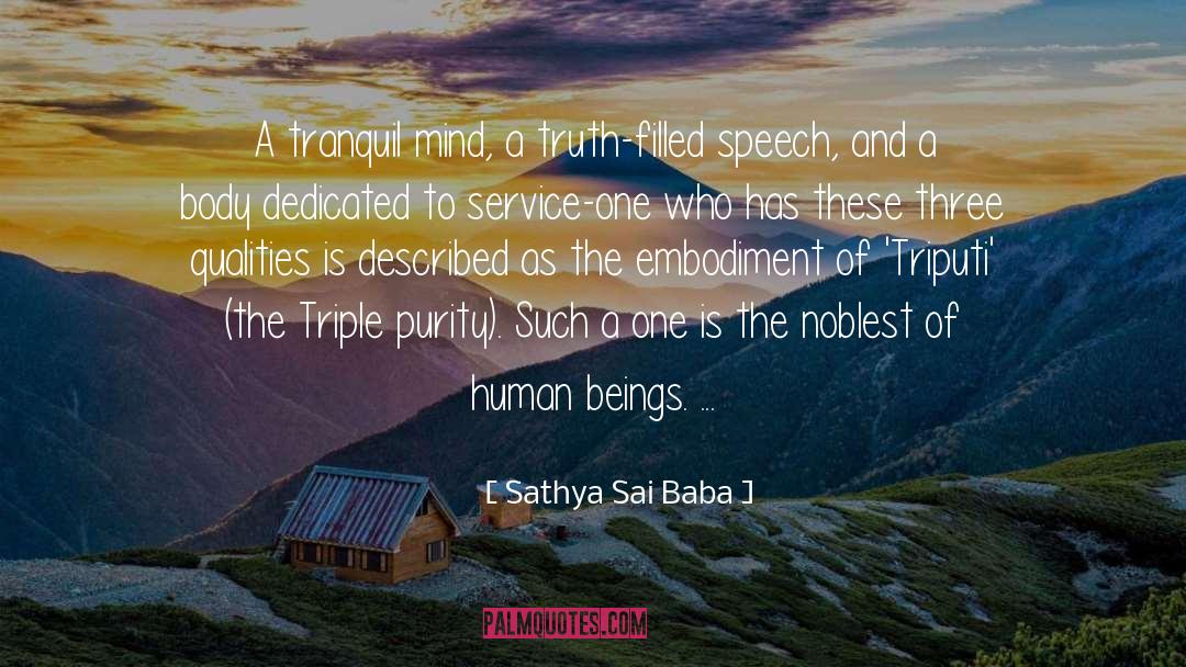 Baba Yaga quotes by Sathya Sai Baba