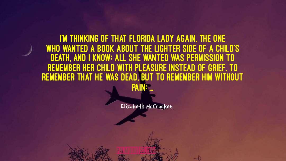 Babadook Book quotes by Elizabeth McCracken