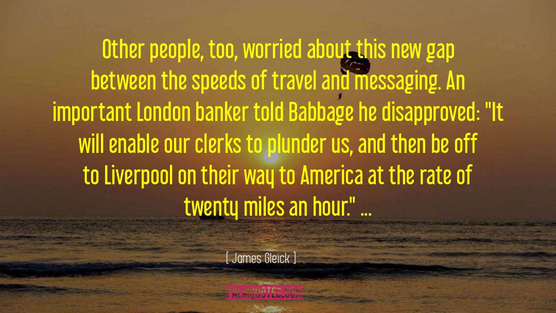 Babbage quotes by James Gleick