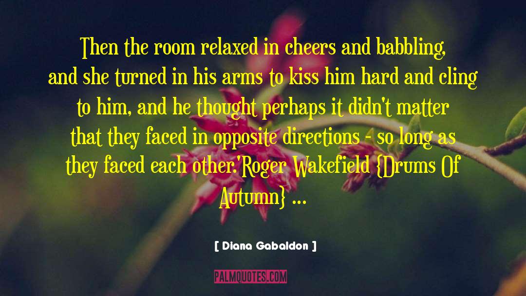 Babbling quotes by Diana Gabaldon