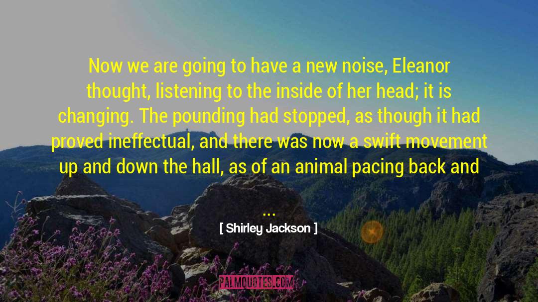 Babbling quotes by Shirley Jackson