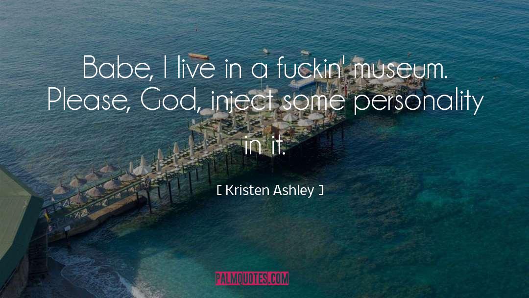 Babe quotes by Kristen Ashley